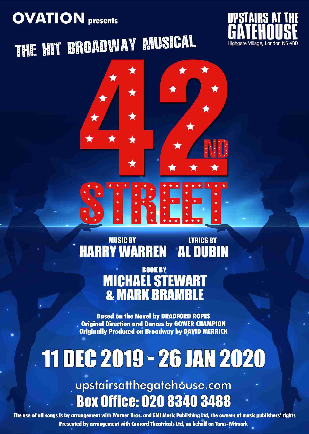 The all-singing, all-dancing Broadway Musical! Musical numbers include: 'We're in the Money', 'Lullaby of Broadway', 'You're Getting to be a Habit with Me' and the title song 'Forty Second Street' The all-singing, all-dancing Broadway Musical! Musical numbers include: 'We're in the Money', 'Lullaby of Broadway', 'You're Getting to be a Habit with Me' and the title song 'Forty Second Street'