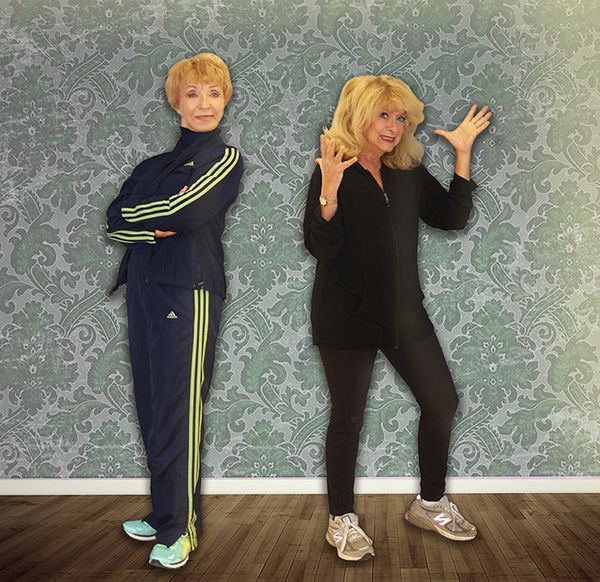 Birdie Newman Katz and Marie Cormier star in Ripcord at the Waterville Opera House. 1