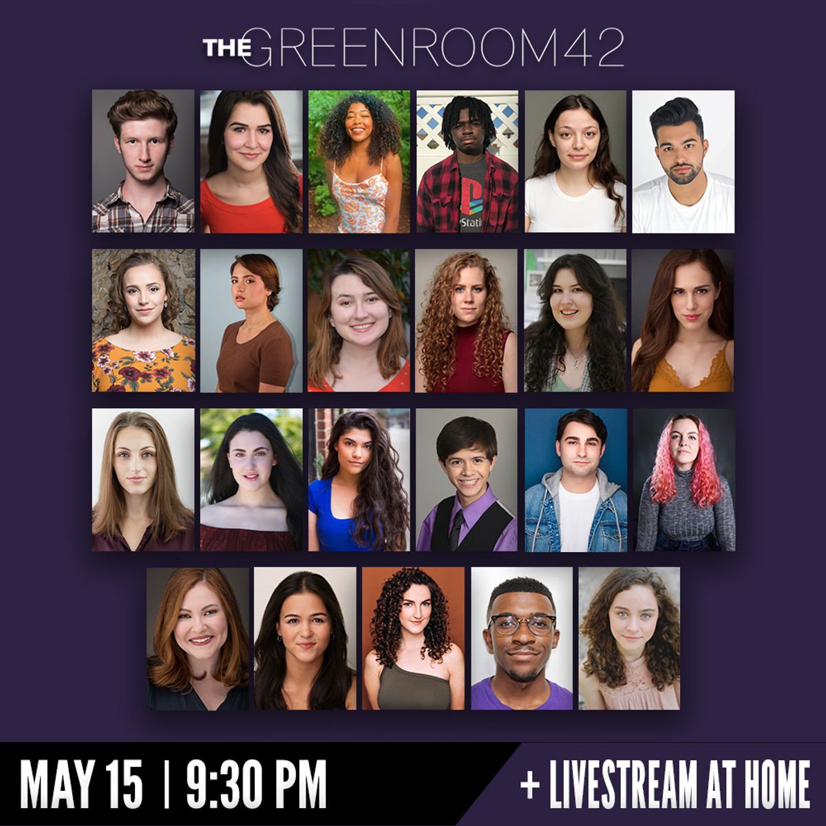 The cast of ENDINGS & BEGINNINGS, the Steinhardt Vocal Performance MT Cast of 2022