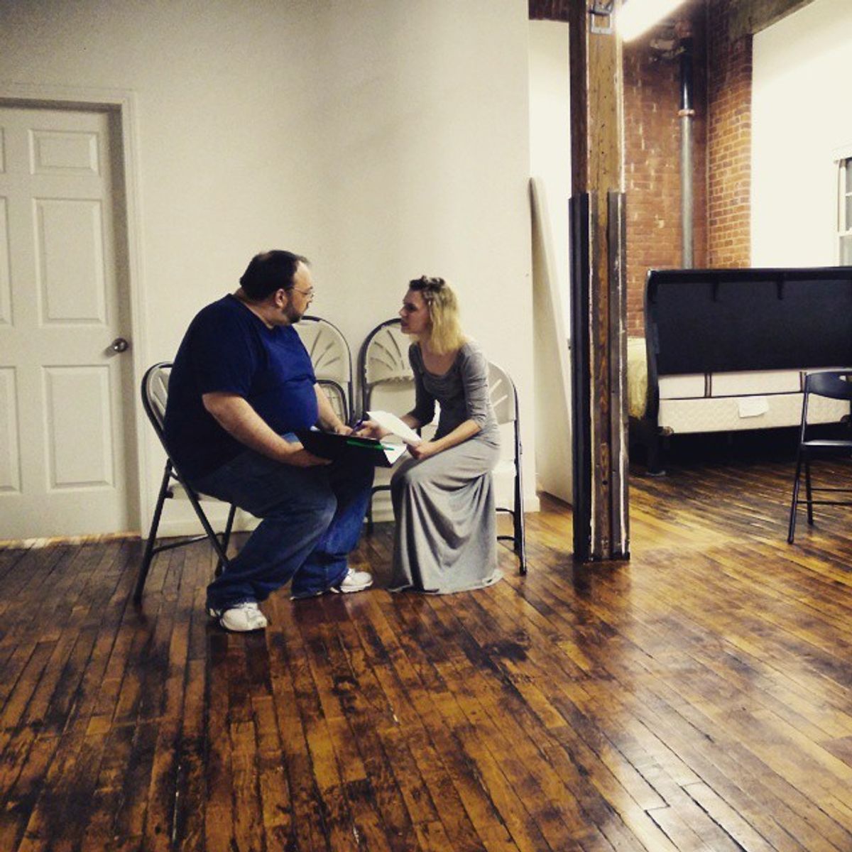 "Ivanov" in rehearsal