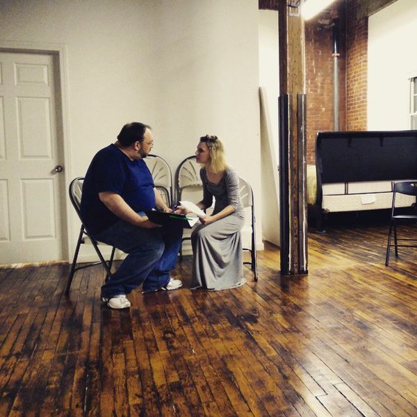 "Ivanov" in rehearsal 1