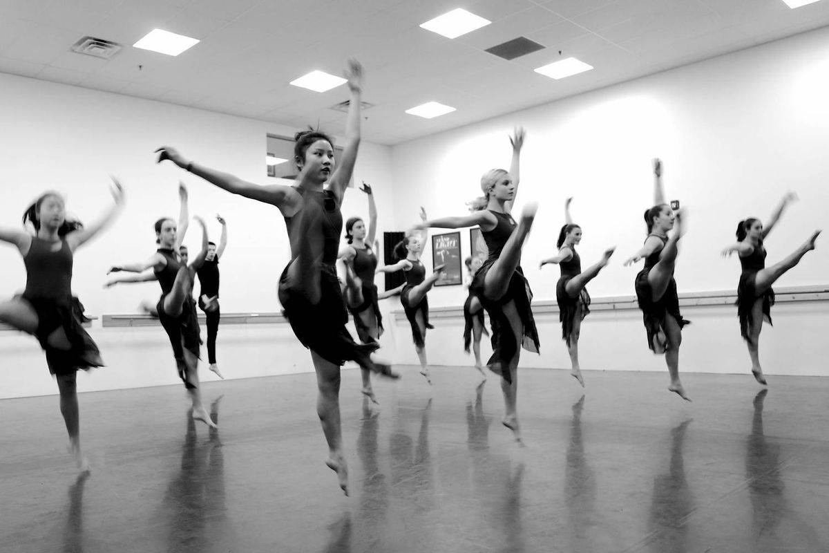 Members of Cambridge Youth Dance Company in rehearsal. Photo by Jamie Dudley Members of Cambridge Youth Dance Company in rehearsal. Photo by Jamie Dudley