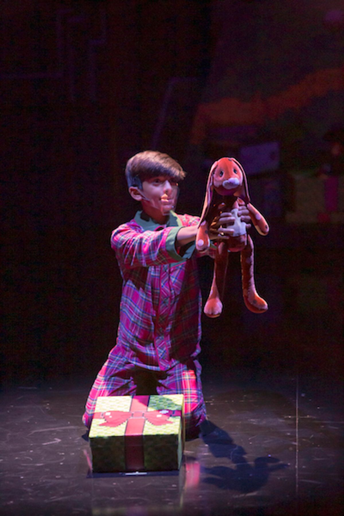 From The Children's Theatre of Cincinnati's production of THE VELVETEEN RABBIT, running live, on-stage, November 12 - December 13, 2020, and streaming on Broadway on Demand November 19 - May 31, 2021.  For more information visit:  https://thechildrenstheatre.com/shows/the-velveteen-rabbit/
Photo by Mikki Schaffner.