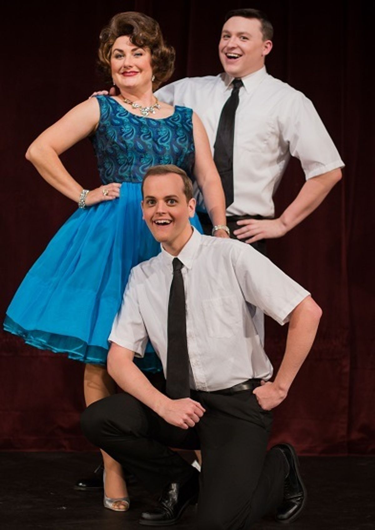 Book of Merman with Will Shindler, Amy Jo Halliday as Ethel Merman and Collin Carver
Photo by Katie Dessin