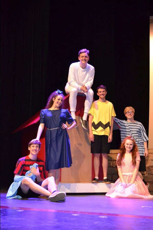 The cast of "You're A Good Man, Charlie Brown" 2