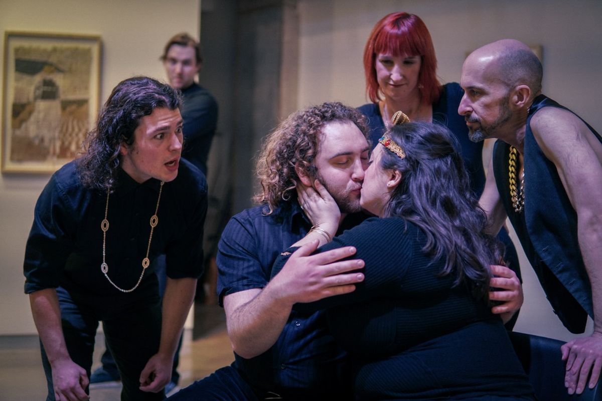 A scene from Antony & Cleopatra A scene from Antony & Cleopatra