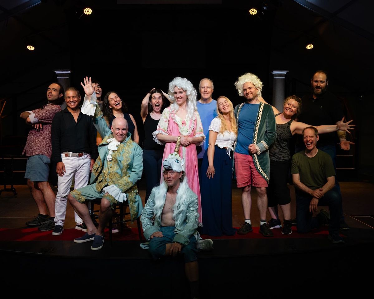 Amadeus in rehearsal.