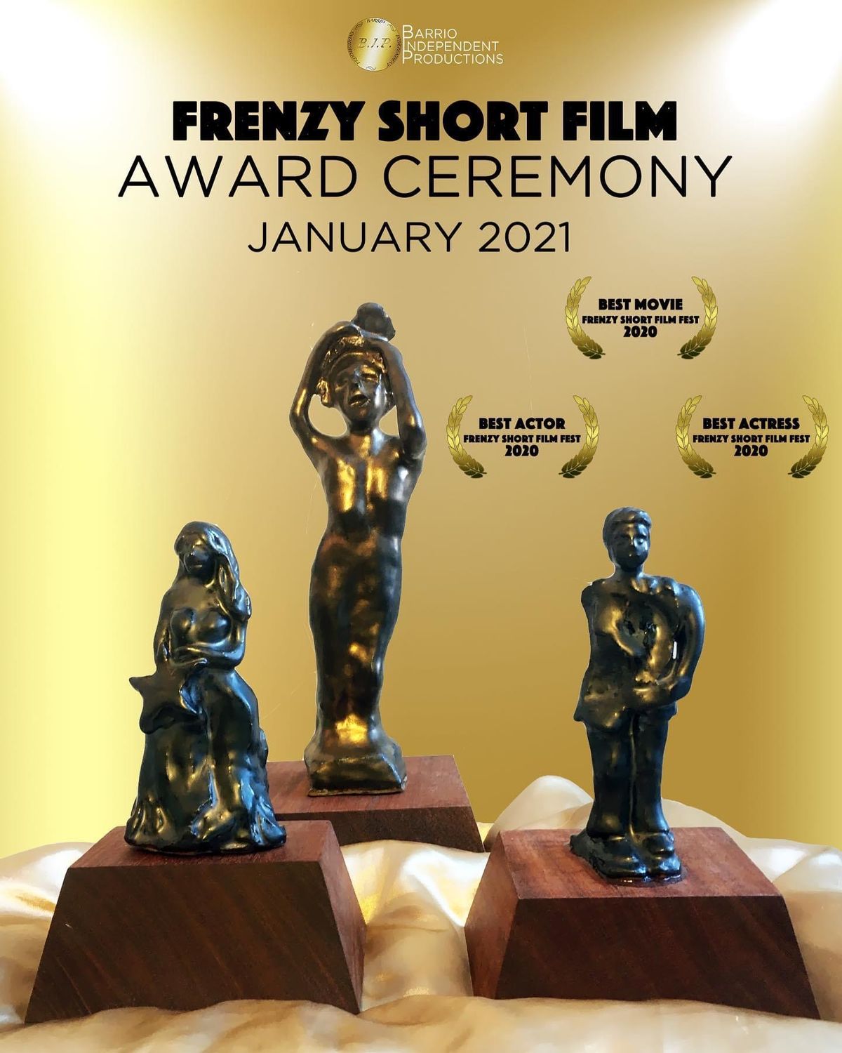 Awards by the sculpture Olivia Beens Awards by the sculpture Olivia Beens