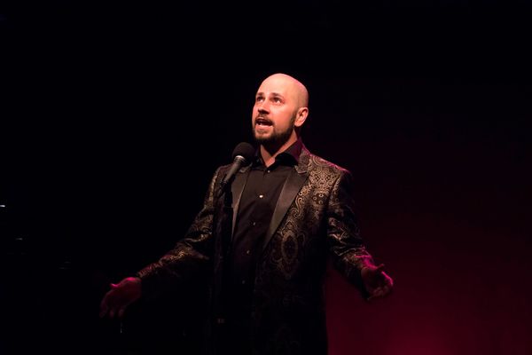 Jack Trinco performing Death Part 7: The Last Word at The Duplex in New York City in 2017.
Photo: Richard Termine 2