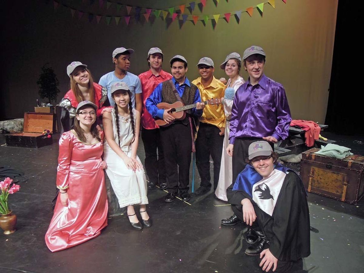 The Steve Barton Musical Theatre Project
 "Once Upon A Mattress" cast