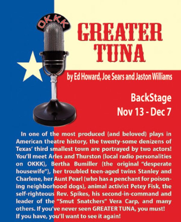 Greater Tuna at Chaffin's Barn Dinner Theatre  1