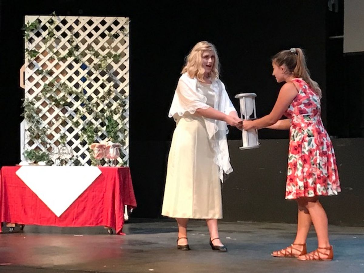 Who is the mom Katherine and who is the teenager Ellie? Things are going to get freaky this weekend at HCPAC! Don't miss "Disney's Freaky Friday: A New Musical" to find the answer. One weekend only!  (Pictured L-R: Emma H., Abby M.)    PERFORMANCES: August 9, 10 @7:30PM, August 11 @ 2:30PM  TICKETS: www.thehcpac.org