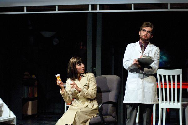 Diana- Shannon McMillan & Dr. Fine- Ross McCorkell 4