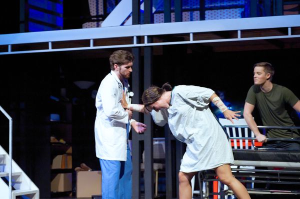 Dr. Madden- Ross McCorkell, Gabe- Colin Anderson, Diana- Shannon McMillan 5