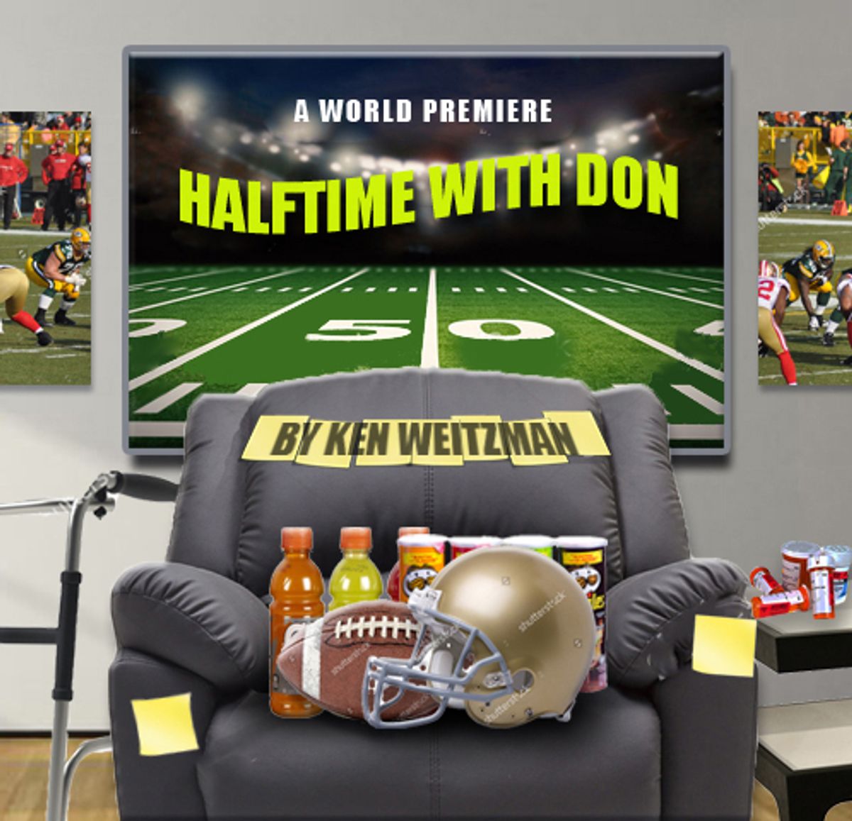 "Halftime with Don" a National New Play Network World Premiere by Ken Weitzman.