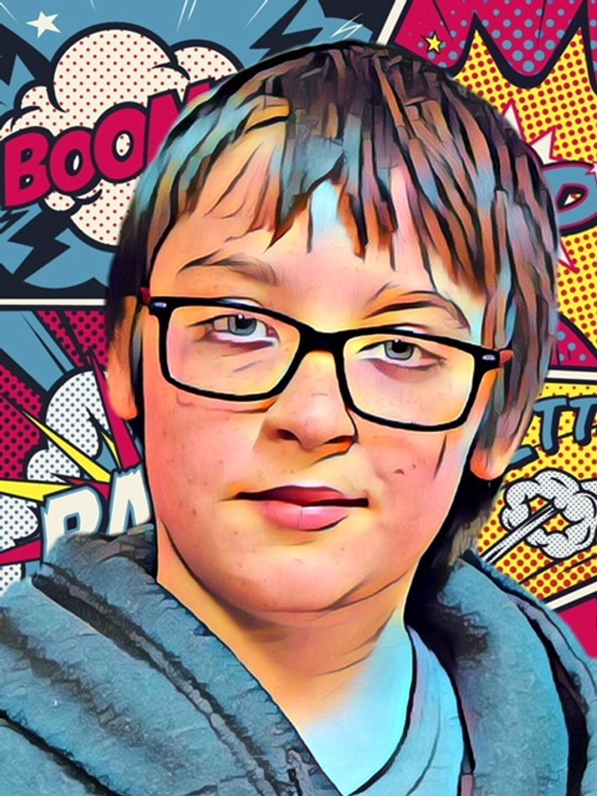 Atticus Terreault as young Fred Finger