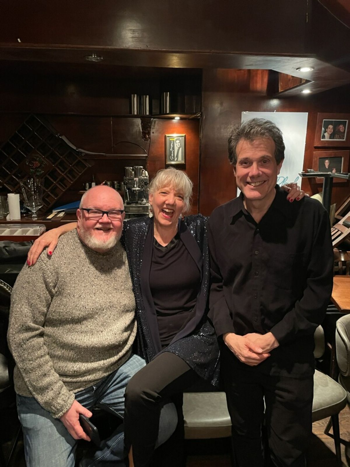 My creative team after the show: 
Lennie Watts, Director
Paul Greenwood, Music Director
