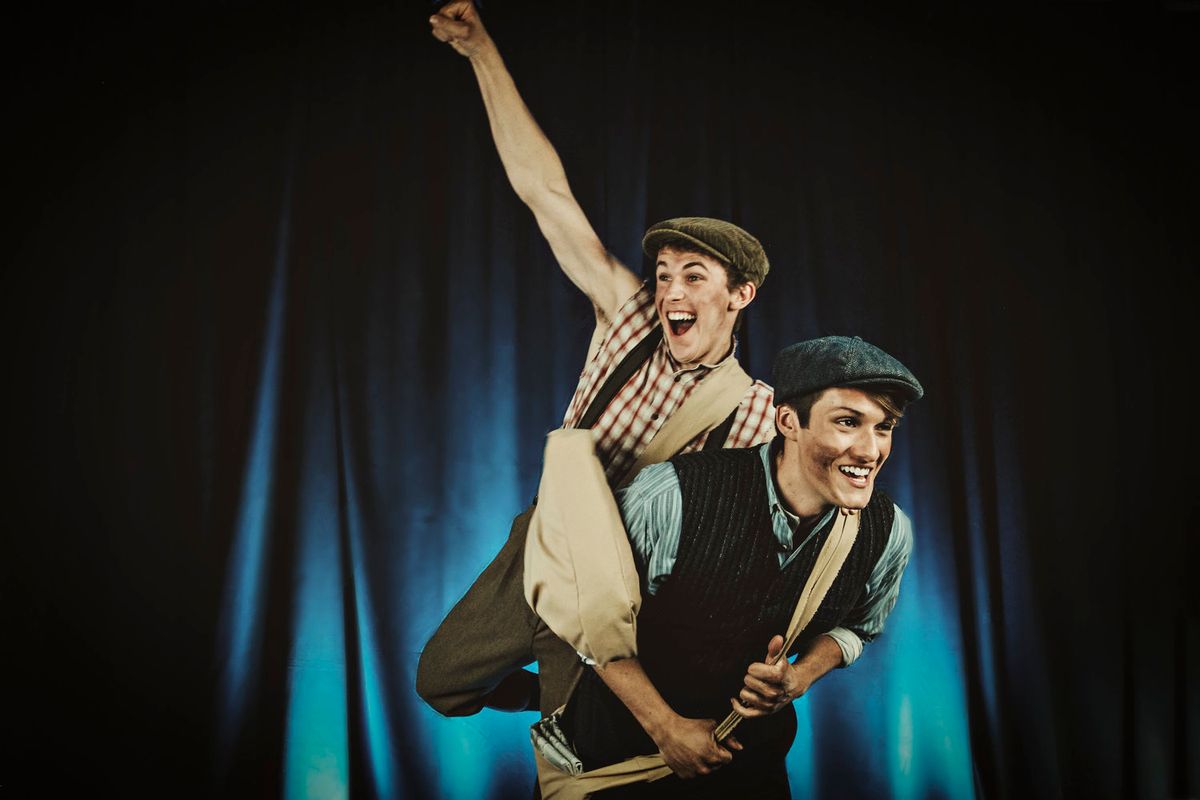 Cole Newburg and James Gish (Jack Kelly), photographed by Reg Madison Photography