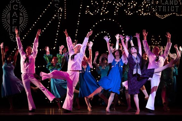 Peggy arrives in New York City hoping to become a Broadway star but faces adversity as she learns about show business and relationships. Between setbacks and growths, she conquers the city as the cast tap dances into your hearts with numbers including “We’re in the Money,” “Lullaby of Broadway,” “Shuffle Off to Buffalo” and the title song “42nd Street.” 3