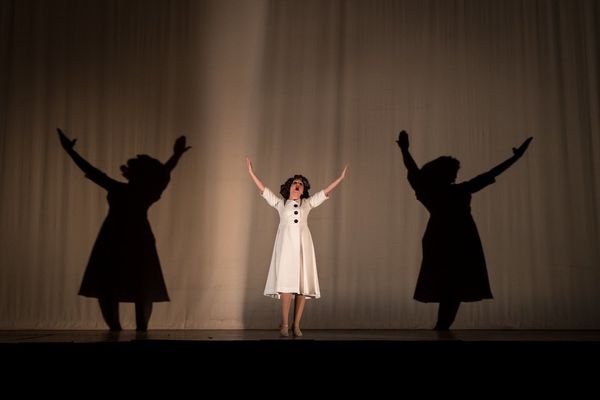 Peggy arrives in New York City hoping to become a Broadway star but faces adversity as she learns about show business and relationships. Between setbacks and growths, she conquers the city as the cast tap dances into your hearts with numbers including “We’re in the Money,” “Lullaby of Broadway,” “Shuffle Off to Buffalo” and the title song “42nd Street.” 6