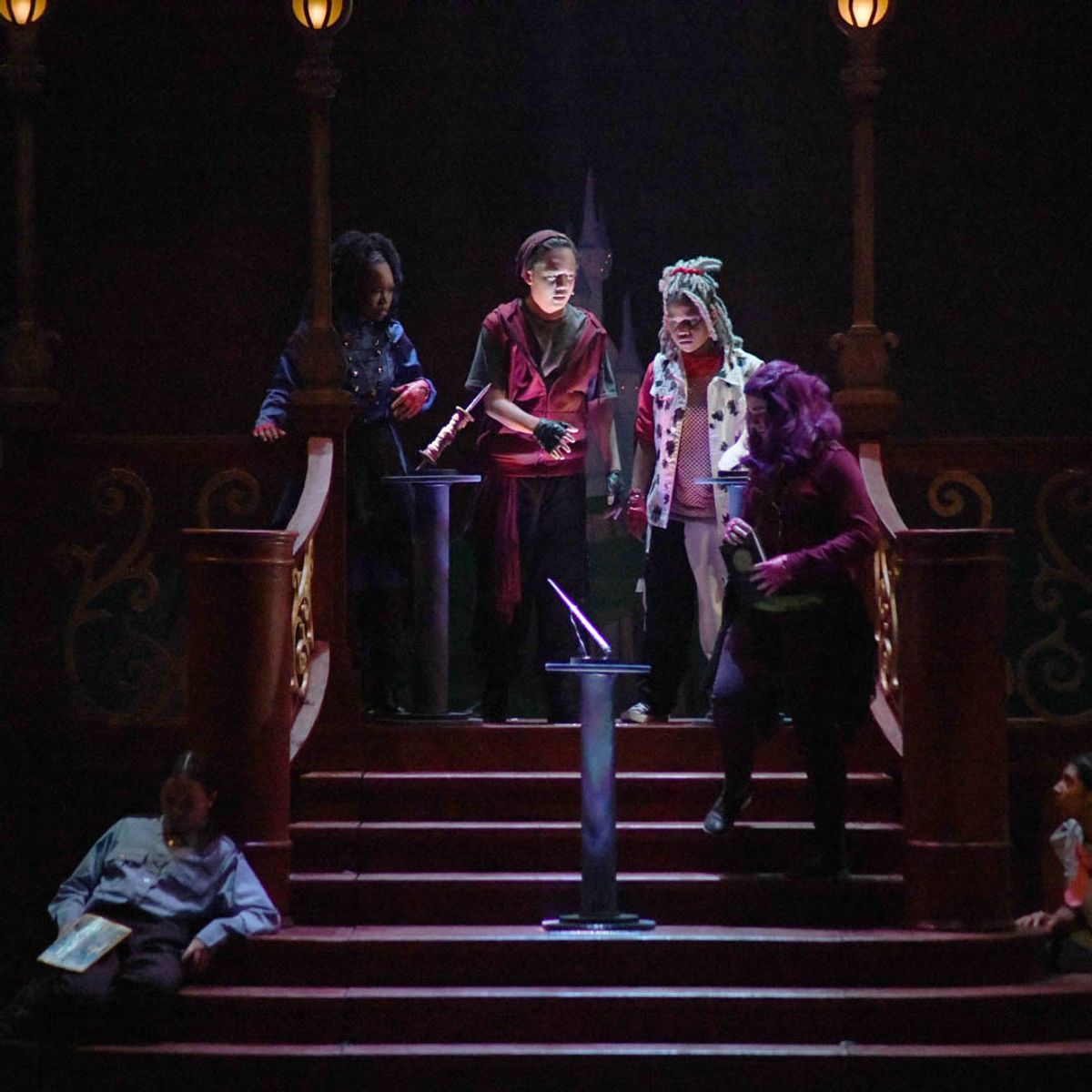 Stages Theatre Company's production of Disney's Descendants: The Musical (2023) - Photo by Amy Rondeau Photography