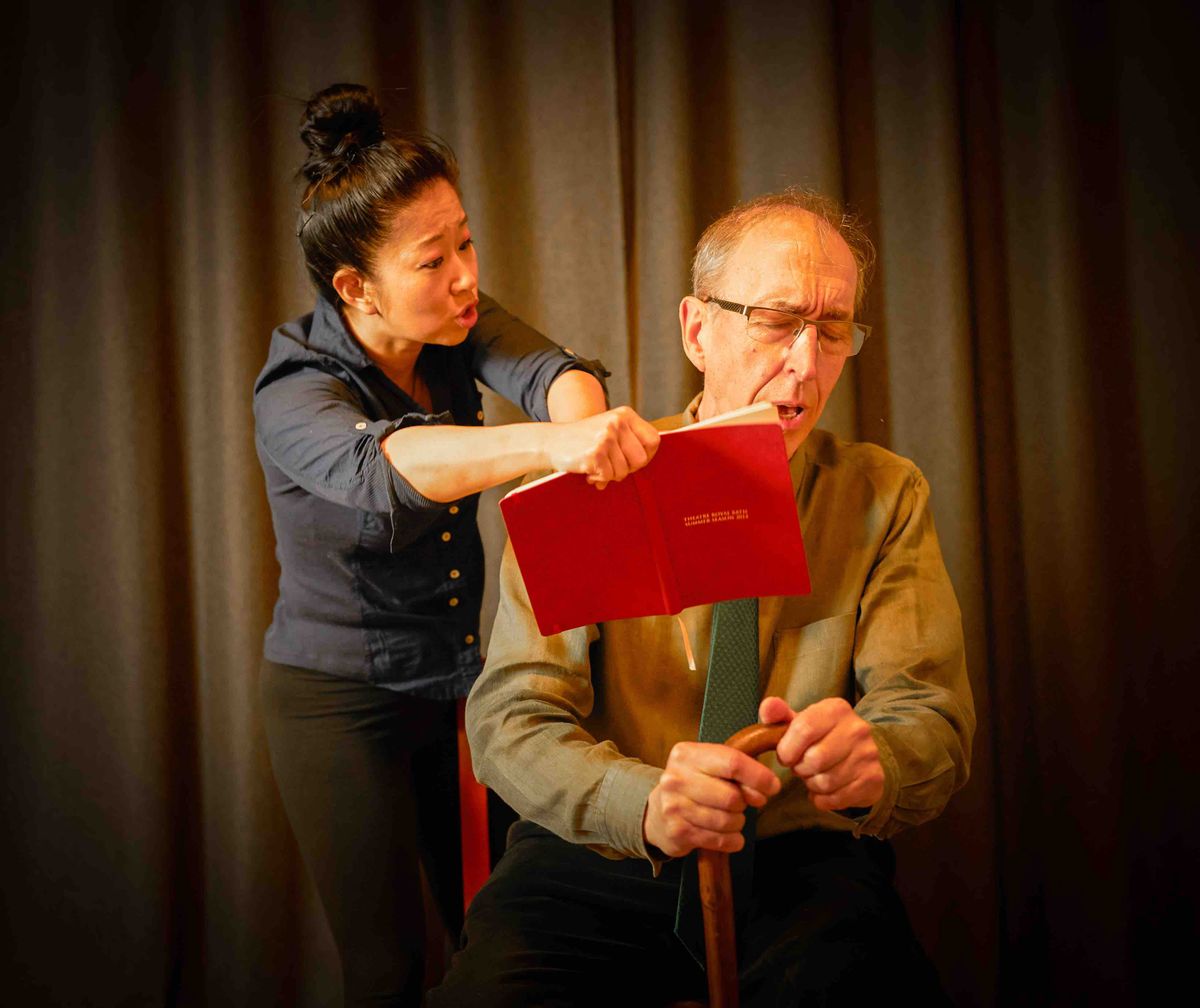 The Mistake: Emiko Jane Ishii and Michael Mears. Photo credit: Simon Richardson.