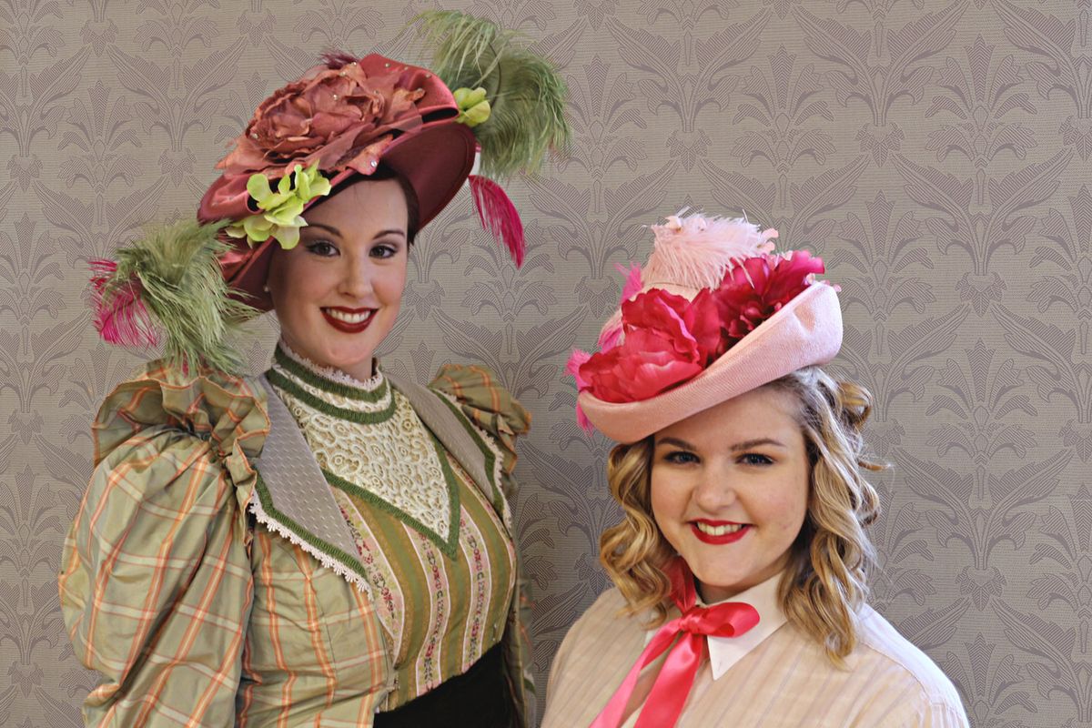 From Left to Right: Mrs. Dolly Gallagher Levi (Bee Tyler) and Ermengarde (Isabelle Grignon) prepare to take Yonkers and New York City by storm!
From Left to Right: Mrs. Dolly Gallagher Levi (Bee Tyler) and Ermengarde (Isabelle Grignon) prepare to take Yonkers and New York City by storm!