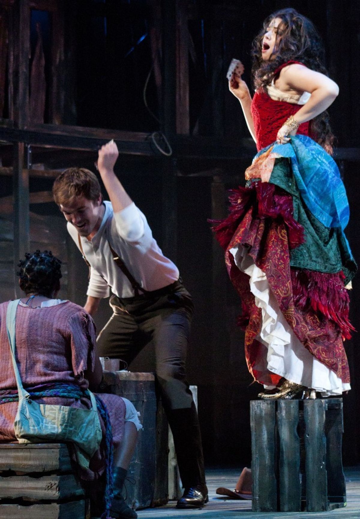 "Deal 'em Out" - The Circus in Winter (Photo: Ball State Daily News)