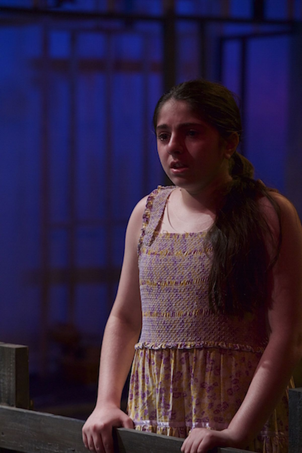 Arya Balian as Beth, who is sad her sister Laurie has left home. In the In Series' Tender Land by Aaron Copeland. Photo credit: Angelisa Gillyard.