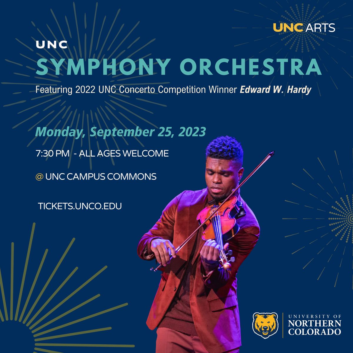 UNC Symphony Orchestra With Edward W. Hardy, UNC Campus Commons (2023)