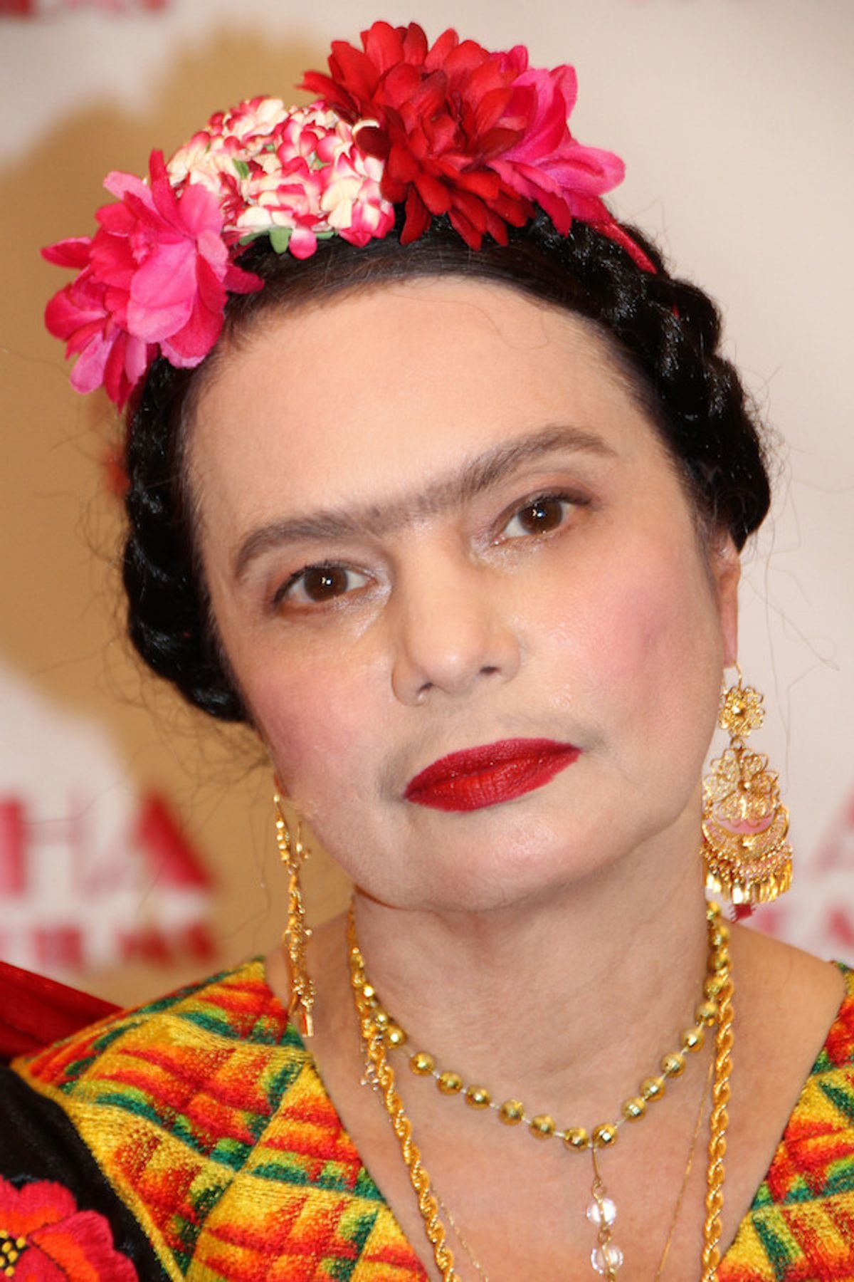 Odalys Nanin as Frida Kahlo Make up by Omar Odalys Nanin as Frida Kahlo Make up by Omar