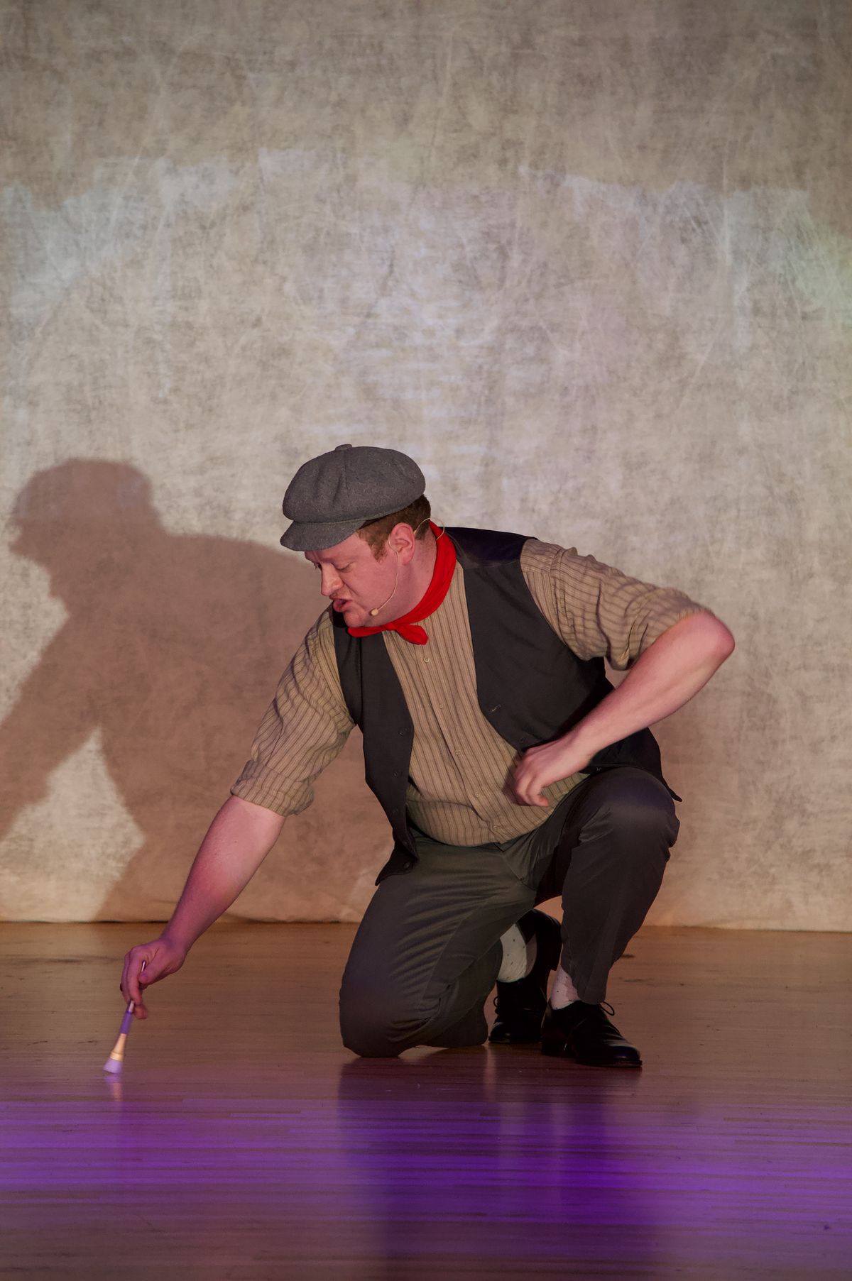 Bert, played by Patrick Clinage
