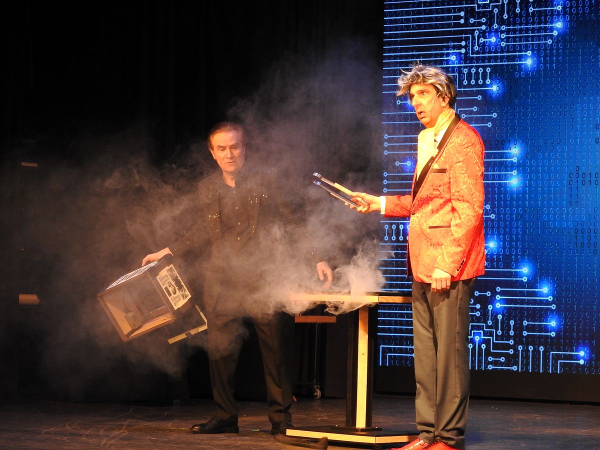 Did magic go wrong? LOL - the Broadway Magic Hour has plenty of plot twists