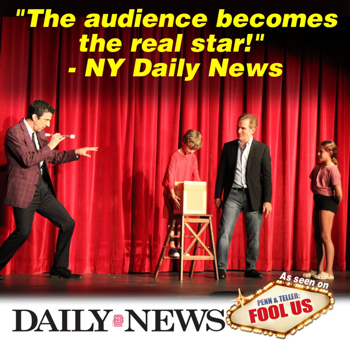Broadway Magic Hour - As seen in Time Out NY and the NY Daily News Broadway Magic Hour - As seen in Time Out NY and the NY Daily News