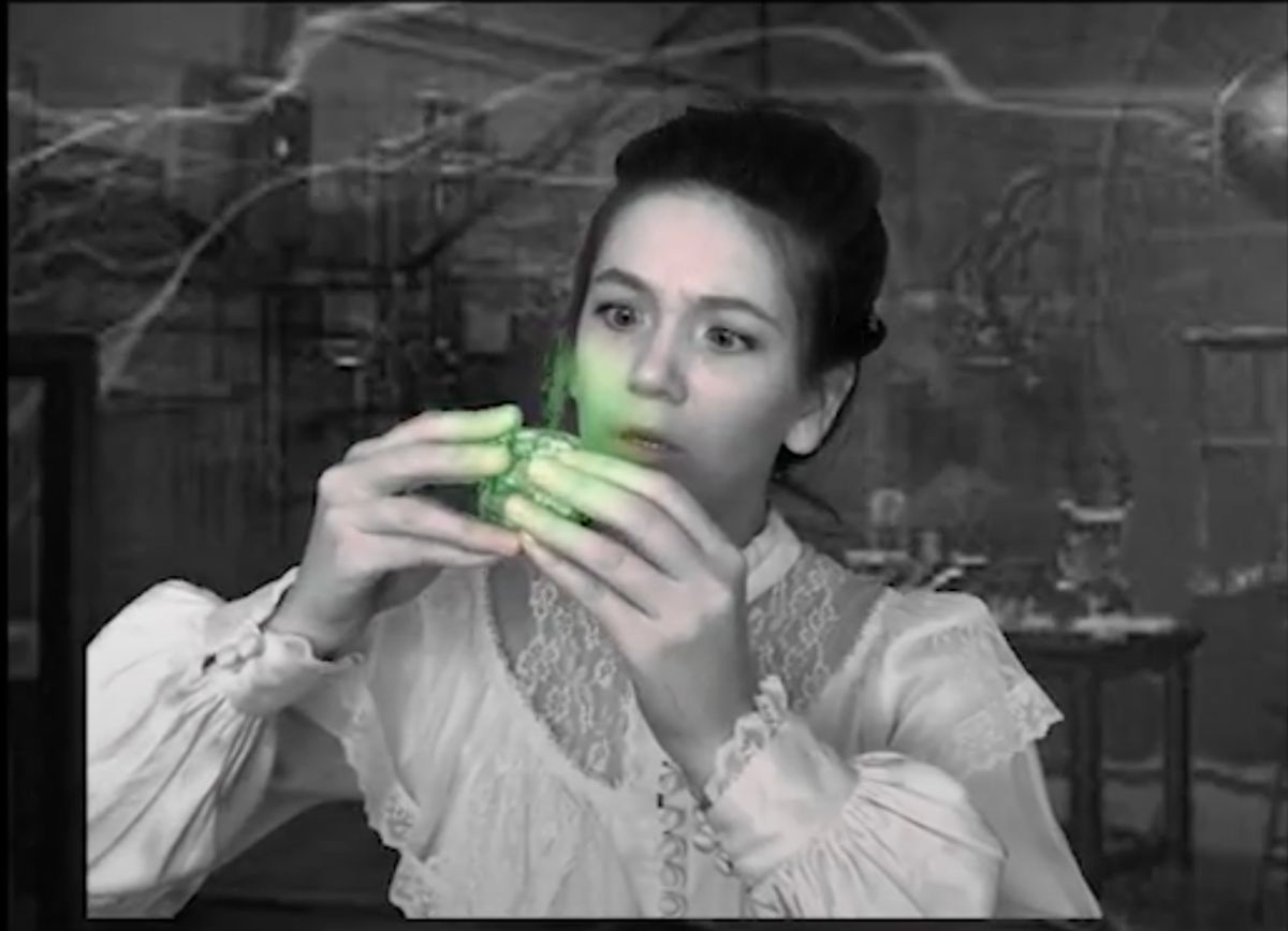 Oksana Veres as Marie Curie Oksana Veres as Marie Curie