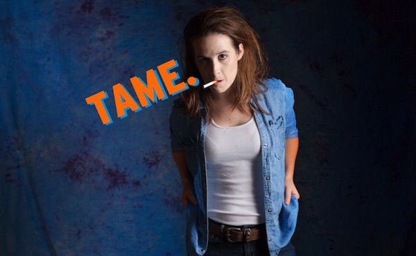 Jill Tighe as Cat in Avant Bard's TAME. by DC playwright Jonelle Walker. Photo: DJ Corey Photography. 2