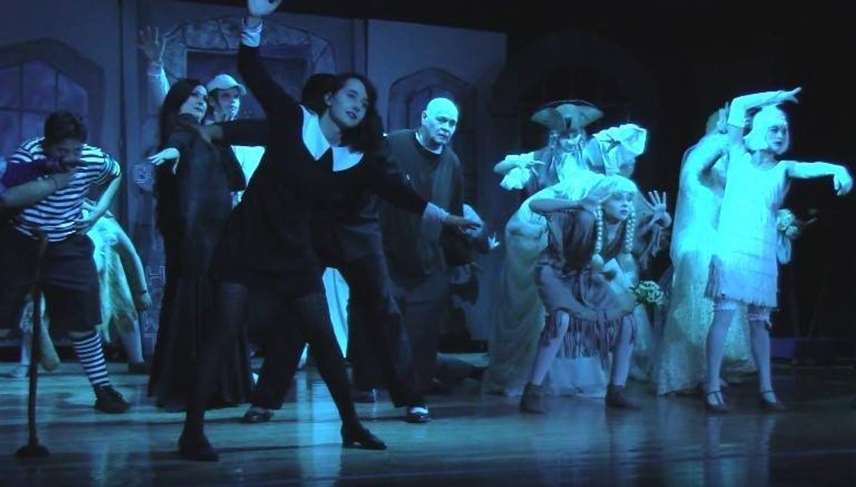 "When You're An Addams". The Cast. "When You're An Addams". The Cast.