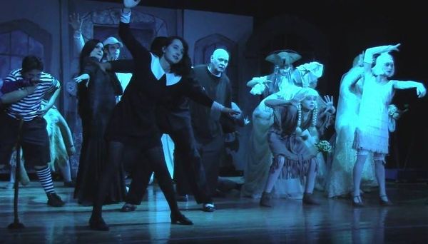 "When You're An Addams".  The Cast. 1