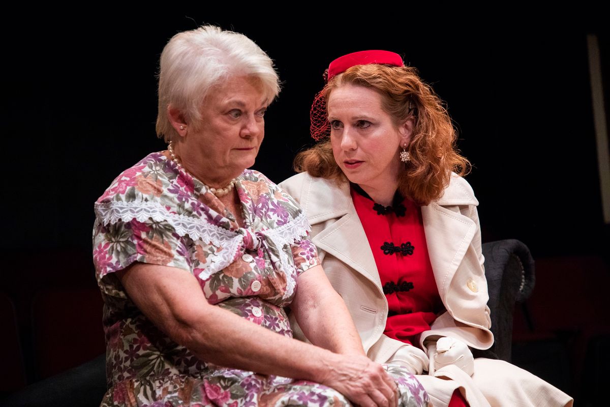 Production Photos from Moon Over Buffalo at Spotlighters Theatre  PhotoCredit:  Spotlighters Theatre / Shealyn Jae Photography