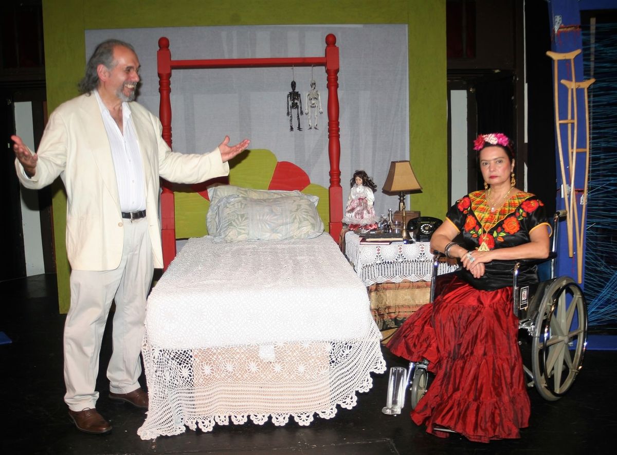 Paul Cascante as Leon Trotsky Odalys Nanin as Frida Khalo Paul Cascante as Leon Trotsky Odalys Nanin as Frida Khalo