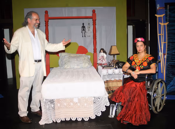 Paul Cascante as Leon Trotsky  Odalys Nanin as Frida Khalo  15
