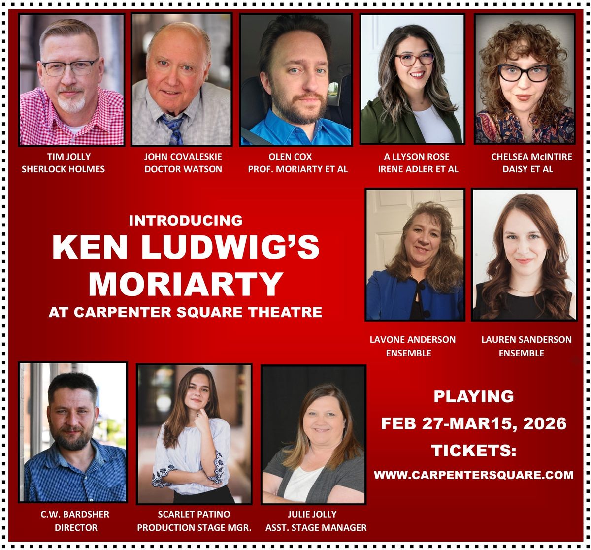 Cast of Moriarty Cast of Moriarty