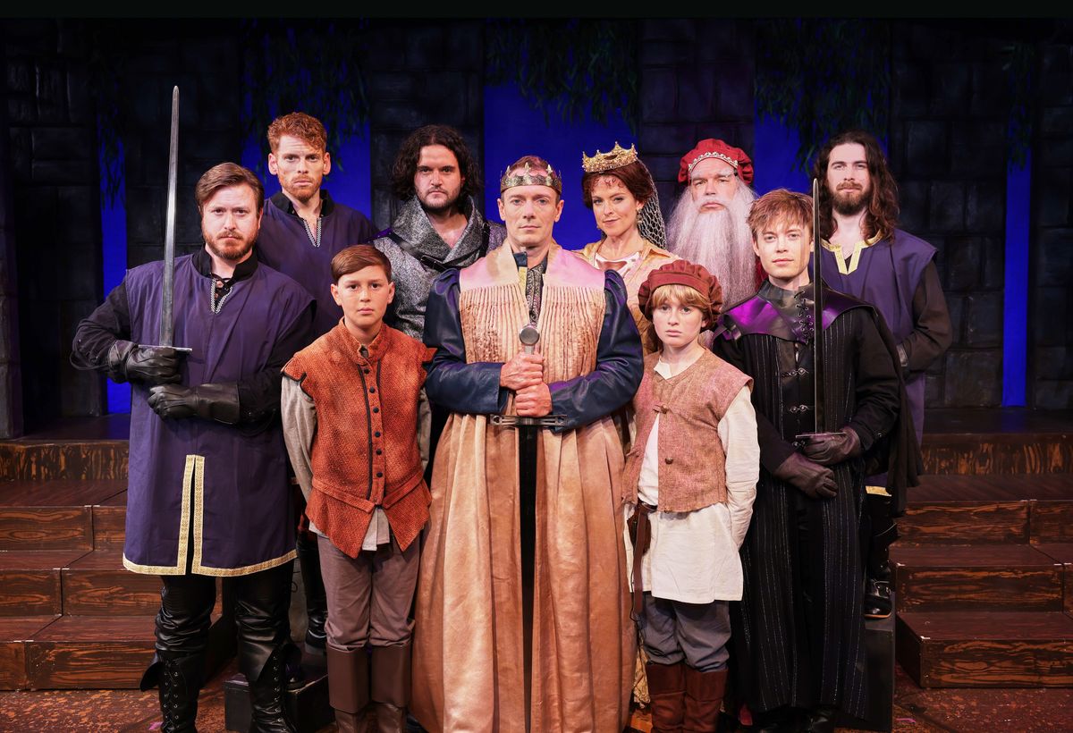 (Front L-R) Jacob Caltrider, Eban Rosenzweig, Jered McLenigan, Noah Weibel Nick Apostolina (Back Row)_ Scott Hurst Jr. Brian Krinsky, Lauren Weinberg, Jason Heil Elias Wygodny - Photo by Aaron Rumley (Front L-R) Jacob Caltrider, Eban Rosenzweig, Jered McLenigan, Noah Weibel Nick Apostolina (Back Row)_ Scott Hurst Jr. Brian Krinsky, Lauren Weinberg, Jason Heil Elias Wygodny - Photo by Aaron Rumley