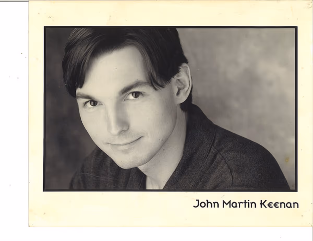 AN EFFECTIVE POZZO!: Talented actor John Martin Keenan appeared as Pozzo in Director Darryl Maximilian Robinson's 2001 Excaliber Shakespeare Company of Chicago revival staging of Samuel Beckett's "Waiting For Godot" at The Harrison Street Galleries Studio Theatre in Oak Park, Illinois. 