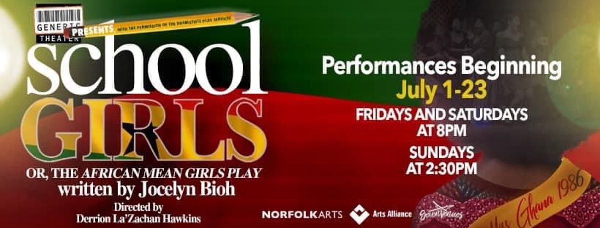 School Girls Show Banner Graphic