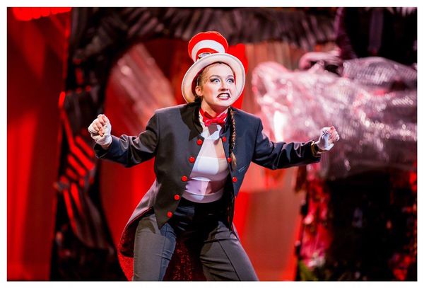 Kaley Vetter as the Cat in Clear Springs Production of Seussical.   1