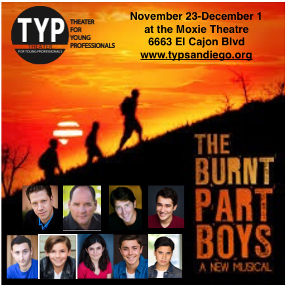 The Cast of The Burnt Part Boys The Cast of The Burnt Part Boys