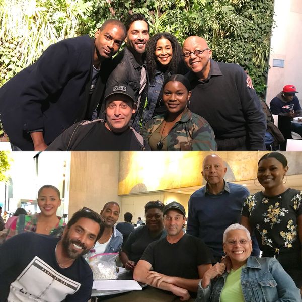 Rehearsal shots of the cast. 1