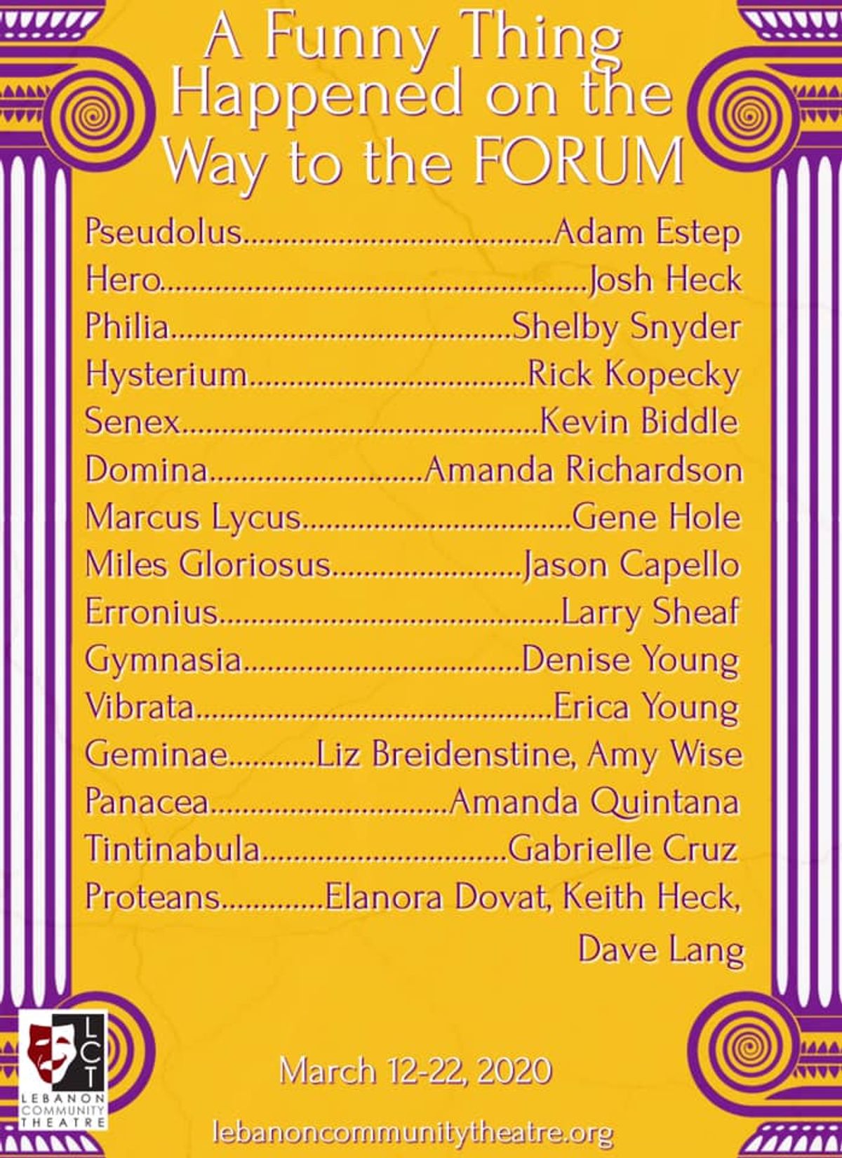 Cast List Cast List