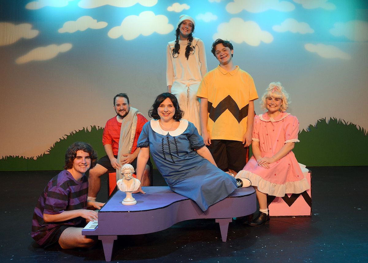 The cast of Stagework Theatre production of You''''re a Good Man, Charlie Brown. The cast of Stagework Theatre production of You''''re a Good Man, Charlie Brown.